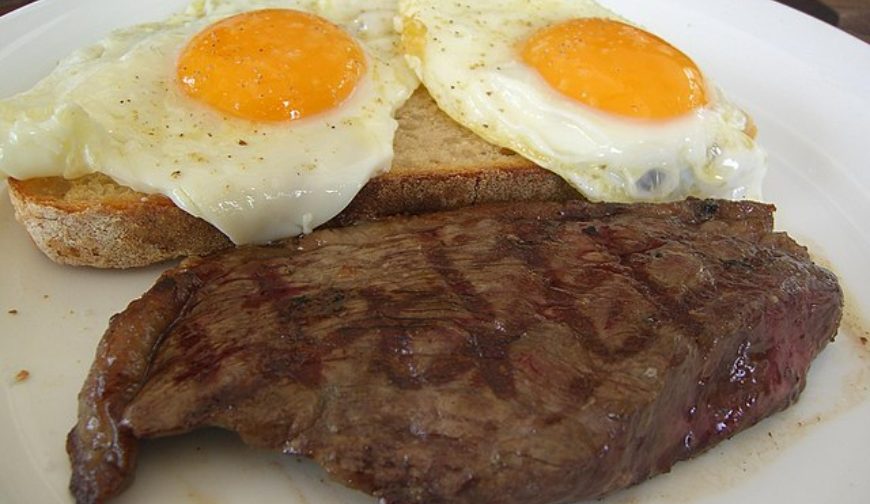 Classic Meat and Eggs Power Plate
