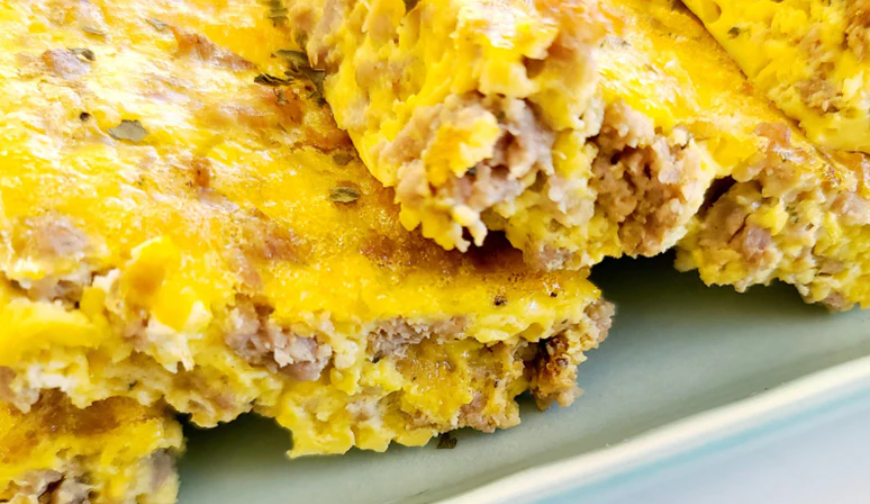 Carnivore Breakfast Casserole