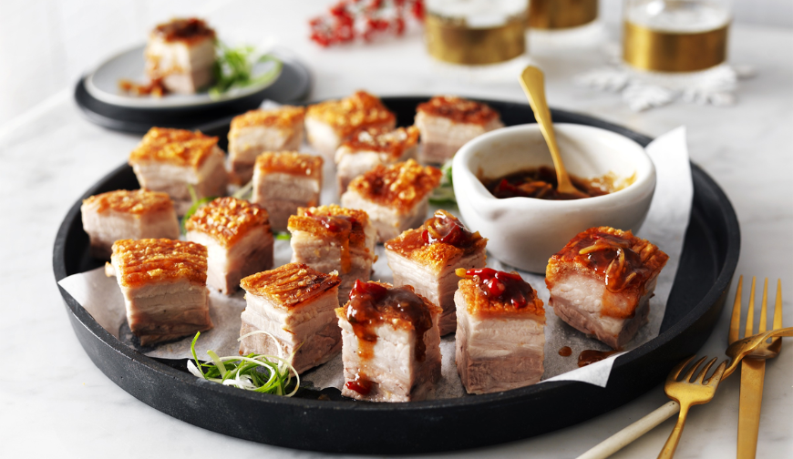 Crispy Pork Belly Bites
