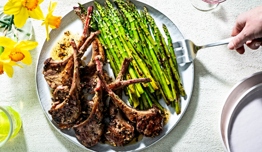 Butter-Basted Lamb Chops
