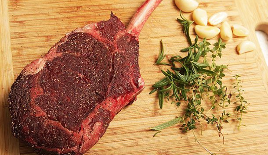Seared Bison Ribeye